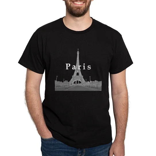 CafePress - Paris T Shirt - Men's Classic Cotton T-Shirts