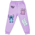 thumbnail image 3 of Disney Girls Lilo & Stitch Clothing Set - Stitch Sweatshirt Hoodie and Jogger - 2-Piece Outfit Set - Sizes 4-16, 3 of 8