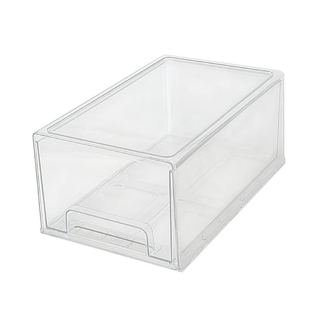 Rongfmy Cosmetic Organiser Case Dustproof Snack Container Jewelry Cabinet Desktop Drawer Extra Large