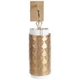 thumbnail image 5 of Mercana Brasseur IV 10.5x22 Gold Toned Metal Fish Scale Wall Sconce, 5 of 5