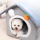 thumbnail image 3 of Foldable Dog House Indoor Warm Sofa Kennel Bed Mat for Small Medium Large Dogs Cats Warm Puppy Cave Cat Nest Winter Pet Products ShopWise Round, 3 of 9