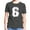 Grey, variant on T Shirt,Boys Graphic Tee With Number Six Print Comfortable Short Sleeve Kids Top for Play School and Daily Activities,Shirt,11-12 Years