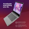 thumbnail image 4 of New Lenovo IdeaPad 3i Laptop,14" FHD (1920 x 1080) Display,Intel Core i3-1115G4,36GB RAM,1TB SSD,Windows 11 in S Mode, Platinum Grey, 81X700FGUS, 4 of 9