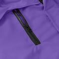 thumbnail image 4 of AINIYS Kids' Hooded Parka Jacket with Faux Fur Trim Zipper Closure Multi-Pocket Warm Winter Outdoor Coat Purple 7 Years, 4 of 9