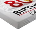 thumbnail image 2 of Ambesonne Abstract Fitted Sheet, Birthday Party Invite, Queen Size, Multicolor, 2 of 3