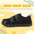 thumbnail image 3 of Stepedia Kids Shoes Girls Boys Wide Shoes Kids Barefoot Shoes Zero Drop Minimalist Sneakers Tennis Shoes, Black, 3 of 6