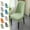 9Pcs Chair Cover Under $5 A8128, variant on kkbbma under $5 Chair Cover, Large Arc Half Chair Cover,Elastic Dining Table Chair Slipcover,Half Round Chair Back Cushion Cover,Universal Stretch Chair Protector,Waterproof Washable Chair Cover