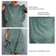 thumbnail image 3 of Vestido De Mujer Vestido De Una Pieza Vestido De Verano Vestido Sin Mangas Vestido De Cuello Redondo Vestido De Mujer Estampado Floral Volantes Cuello Redondo Vestido De Una Pieza ANGGREK Otros, 3 of 5