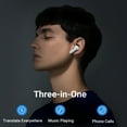 thumbnail image 2 of Timekettle M3 Language Two-Way Translator Earbud Headphones Device with App for 40 Languages, 93 Accents Online and Offline Translator for Exploring Expats, Compatible with iOS and Android, 2 of 6