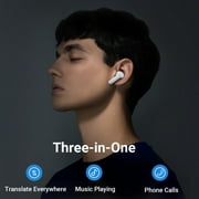 Timekettle M3 Language Two-Way Translator Earbud Headphones Device with App for 40 Languages, 93 Accents Online and Offline Translator for Exploring Expats, Compatible with iOS and Android