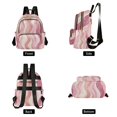 thumbnail image 4 of FORMRS Mini Backpack Purse for Women Quilted Travel Daypack Casual Shoulder Bag, Soft Brown Pattern, 4 of 7
