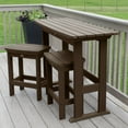 thumbnail image 3 of Highwood 3-pc Lehigh Balcony Set - Counter Height, Outdoor, Eco-friendly, Synthetic Wood, 3 of 9