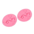 thumbnail image 2 of 2 moldes de silicona para fondant, aptos para uso alimentario, sin olor, suaves, para decorar tartas, para proyectos de manualidades, tipo 3, 2 of 14