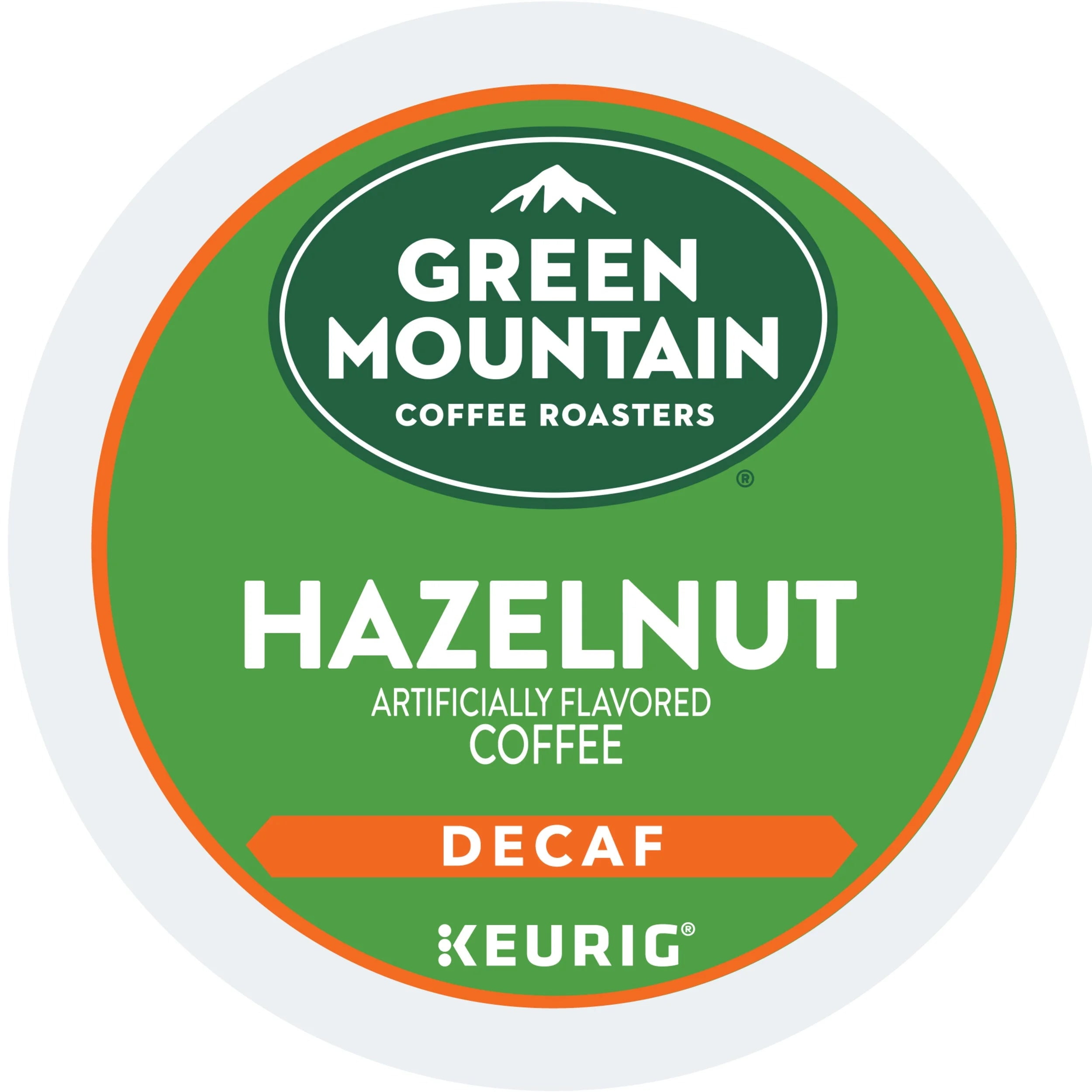 Green Mountain Hazelnut Decaf Coffee, 24Ct