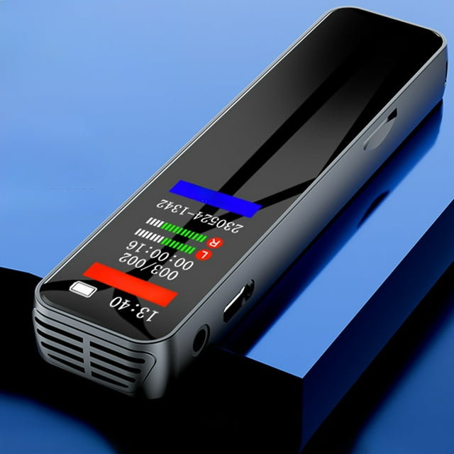 Enregistreur Vocal Numérique Intelligent à Emporter Stylo d'Enregistrement Professionnel MP3 HD Réduction du Bruit HD Sans Perte Qualité Sonore Prise en Charge de l'Enregistrement Exportation