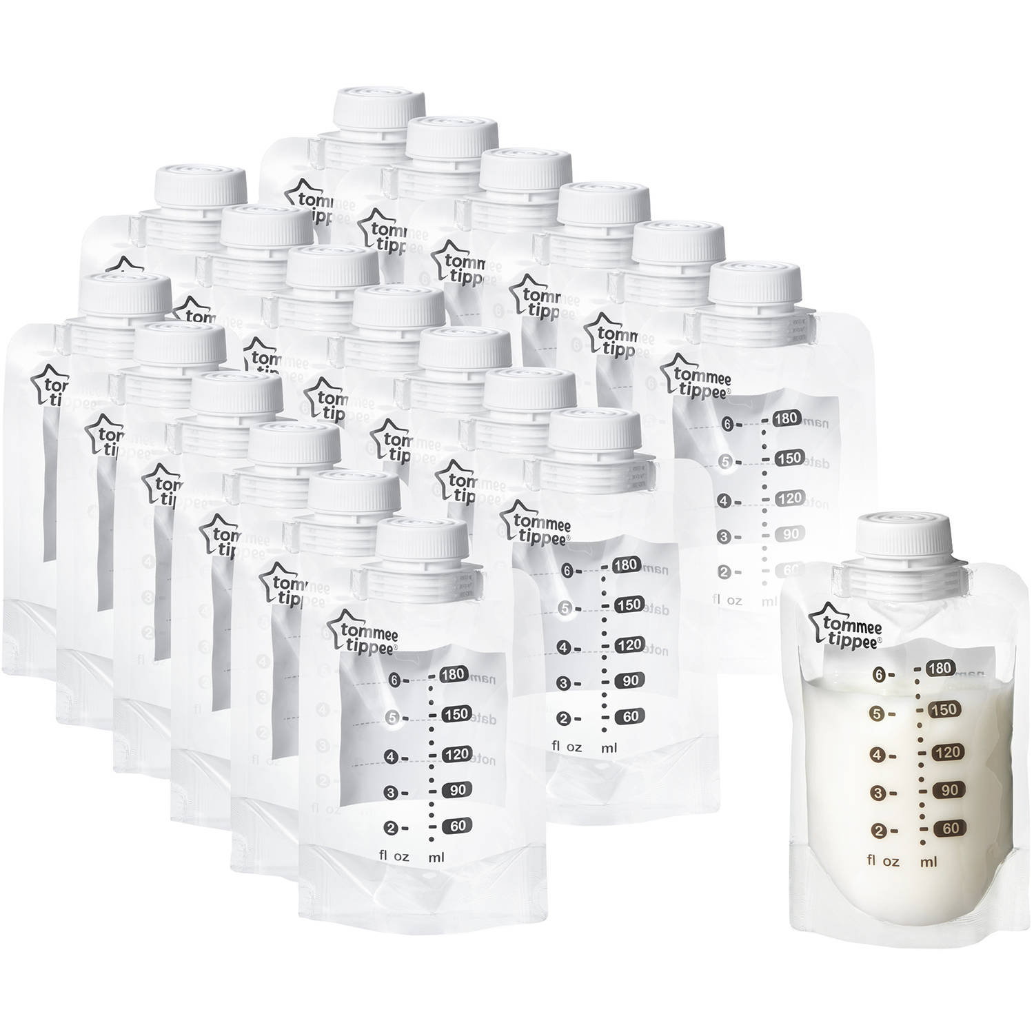Tommee Tippee Pump and Go AllinOne Breast Milk Starter Set with Bonus