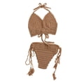 thumbnail image 4 of Nuevo traje de baño dividido con estilo para mujer Traje de baño de bikini informal cómodo OAVQHLG3B Store  lin121212, 4 of 4