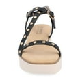 thumbnail image 6 of Journee Womens Lindsay Buckle Platform Sandals, 6 of 9