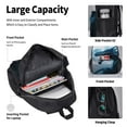 thumbnail image 4 of Balery Blue Thunder Storm Dragon Mochila Escolar 3 en 1 para Niños - Mochila Resistente con Lonchera Térmica y Estuche - Mochila Escolar para Niños y Niñas, 4 of 7