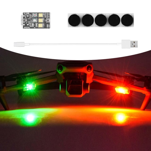 Strobe Lights 6 km (7 Mile) Visibility Distance for Baoblaze Luces de vuelo