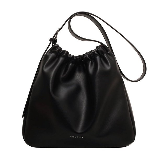 Bolso de mano de cuero suave estilo coreano para mujer, bandolera de un solo hombro, versátil, a la moda, 2025