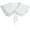 Cotton_lace White2, variant on Retro Hollow Out Lace Floral False Collar Detachable Fake Collar for Women Girl