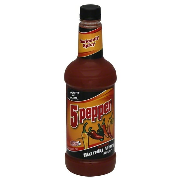 Master of Mixes Bloody Mary Spicy, 33.8100-ounces (Pack of6)