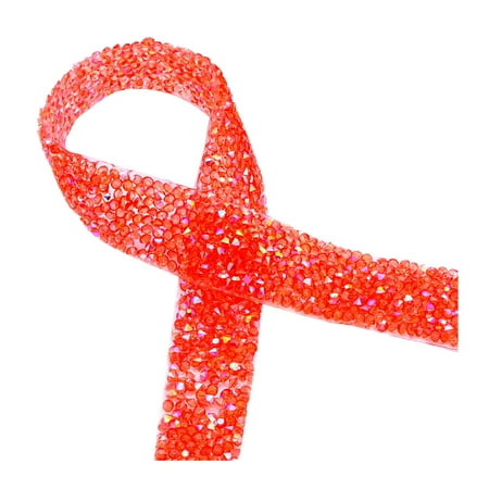 

YUEHAO Stickers Rhinestone Ribbon Selfadhesive Rhinestone Ribbon Adhesive Ribbon DIY Jewelry Net Drill Hot Drill 90CM Hot Melt J