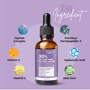 Dermaxgen Lift And Firm - 30% Peptide Serum, Matrixyl 3000, Vitamin C & E + Hyaluronic Acid + Aloe Vera, Lifts, Firms & Tightens Skin + Pure Organic Anti-aging Serum (1 FL OZ)