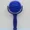 Blue, variant on Spiky Massage Ball, 2.56 in Textured Trigger Point Roller for Hands Feet Back and Home Fitness