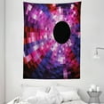 thumbnail image 1 of Abstract Tapestry, Mosaic Pattern Design Vibrant Colors Tiles Modern Circular Geometric Graphic, Wall Hanging for Bedroom Living Room Dorm Decor, 60W X 80L Inches, Pink Purple Red, by Ambesonne, 1 of 2