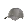 thumbnail image 1 of NYfashion101 Unisex Adjustable PU Leather Precurved Bill Baseball Cap Hat - CC Gray, 1 of 4