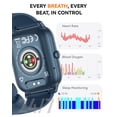 thumbnail image 4 of Smartwatch Mindimp 1.85" HD Rastreador de actividad física IP68 Azul, 4 of 7