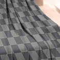 thumbnail image 3 of Dark Gray and Light Gray Checkered Pattern Blanket,Comfortable Soft Flannel Throw Blanket,All Season,Warm Lightweight Blankets for Sofa Bed Couch Living Room Chair,30"x40", 3 of 4