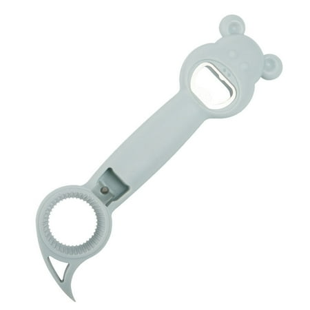 

FaLX Beer Bottle Opener Eye-catching Cartoon Shape Plastic 4 in 1 Multifunctional Bottle Opener for Home