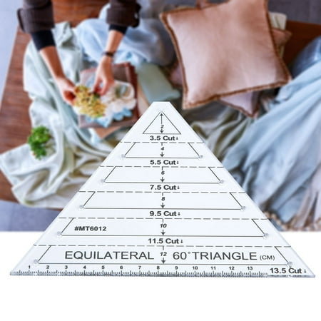 Sonew Acrylic Triangle High Transparency Original Scale Tailor maker ...