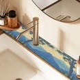 thumbnail image 2 of Yayeee Faucet Mat for Kitchen Sink 14.7" Diatomite Long Splash Guard Pad, Retro Mountain, 2 of 7