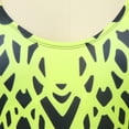 thumbnail image 6 of Huesdet Women's One Piece Swimsuit Tummy Control V Neck Bathing Suits[Yellow,L], 6 of 8