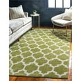 thumbnail image 1 of Unique Loom 3116717 7 x 10 ft. Philadelphia Trellis Rectangular Rug, Green, 1 of 2