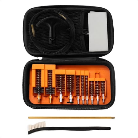 GRITR Multi-Caliber Gun, Rifle & Shotgun Cleaning Kit with Eva Case