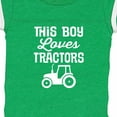 thumbnail image 4 of Inktastic Farming This Boy Loves Tractors Boys Baby Bodysuit, 4 of 5