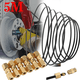 thumbnail image 1 of Kit de línea de freno de acero de 4,75 mm, longitud de 5 m con 6 conectores de tornillo y conexión de conector rápido, 1 of 5