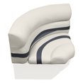 thumbnail image 4 of Wise BM11002-986 Premier Series Pontoon 32" Bow Radius Corner Cushion Set - Platinum / Spectra Navy / Cobalt, 4 of 10