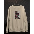 thumbnail image 3 of Woman Strong I Sweatshirt Women -Alonzo Saunders Designs, Female XX-Large, 3 of 4