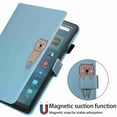 thumbnail image 7 of Decase for Amazon Fire Max 11 (13th Generation, 2023 Release) Slim Tablet Shell,Cute Patter Tri-Fold Stand Full Body Protection Cover Case with Anti-Slip Strips for Amazon Fire Max 11,Blue, 7 of 7