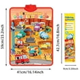 thumbnail image 3 of TIELUTT Tableau Mural Parlant pour Enfants Tableau Mural Alphabet Électronique Jeux de Société Alphabet 100 Jeux de Multiplication Compatibles avec Machine Jeux de Société pour Enfants 3-4 Ans Addition Mathématiques Faits, 3 of 4