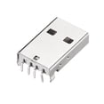 thumbnail image 3 of Unique Bargains PCB USB Connector A Type 2.0 Male Jack 90 Degree Bend Foot 15Pcs, 3 of 4