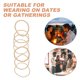 thumbnail image 5 of Juego de 7 pulseras de cuentas elásticas apilables multicapa, gruesas y con bolas de cuentas elásticas, joyería, 5 of 7