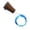 Blue, variant on Reusable Solar Charging Bottle Cork Lights 2 Meter 20 LED Warm Glow Copper Wire Fairy Lights Waterproof Bottle Insert String Lights for Indoor Wedding Bar Patio DIY Jar Vase Decor