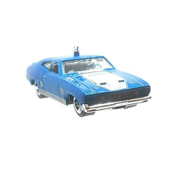 Christmas Ornament for 1973 Ford Falcon XB Blue Silver Decal
